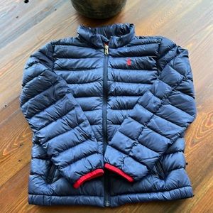 Polo by Ralph Lauren Boys Navy Puffer Jacket